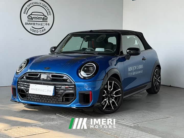 BMW MINI JCW JOHN COOPER WORKS CABRIO - ავტომობილი ჩინეთიდან