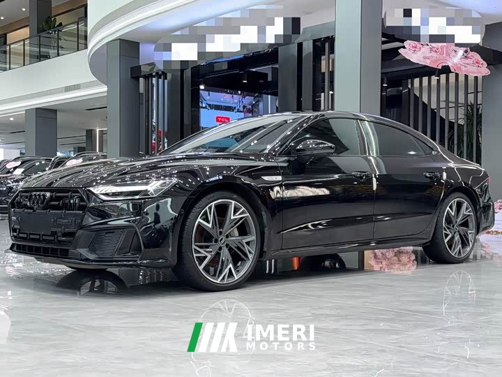 Audi A7L 45 TFSI quattro S-line Black Knight Edition - ავტომობილი ჩინეთიდან