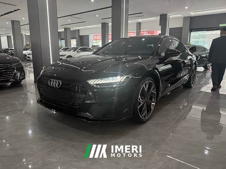Audi A7L 45 TFSI quattro S-line Black Knight Edition - ავტომობილი ჩინეთიდან