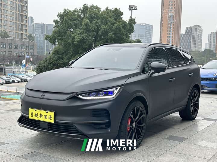 BYD Yuan Plus EV 635KM Four-Wheel Drive Flagship - ავტომობილი ჩინეთიდან