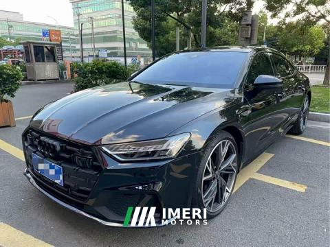 2025 Audi A7L 45 TFSI quattro Black Knight Edition