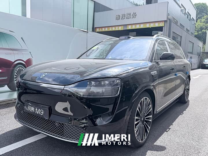 AITO M9 Pure Electric Ultra 100kWh 6-Seater with 192-Channel LiDAR - ავტომობილი ჩინეთიდან
