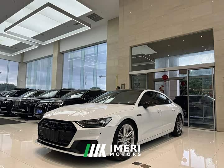 Audi A7L 55 TFSI quattro S-line Zhiyuan Flowing Crystal Package - автомобиль из Китая