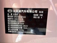 BYD Seagull Smart Drive 405km Flight Edition - ფოტო 16