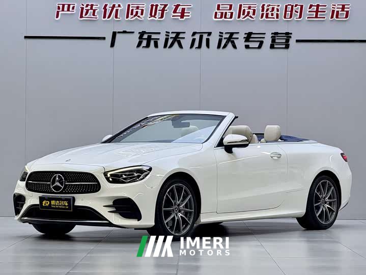 Mercedes-Benz E-Class (Imported) Facelift E 260 4MATIC Convertible - ავტომობილი ჩინეთიდან