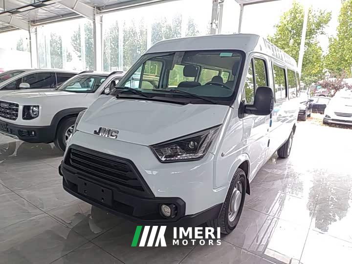 JMC Teshun Terios 2.8T Commercial Long-wheelbase Mid-roof 6-seater Rear Single Tire China VI JX493 - ავტომობილი ჩინეთიდან