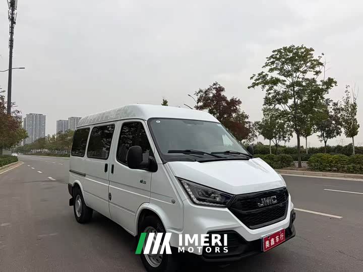 JMC Teshun Terios 2.8T Commercial Transport Short Wheelbase Mid-roof 6-seater China VI JX493