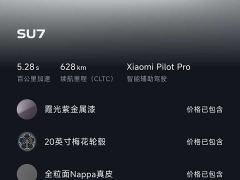Xiaomi SU7 Rear-Wheel Drive Long Range Smart Driving Edition - ფოტო 10