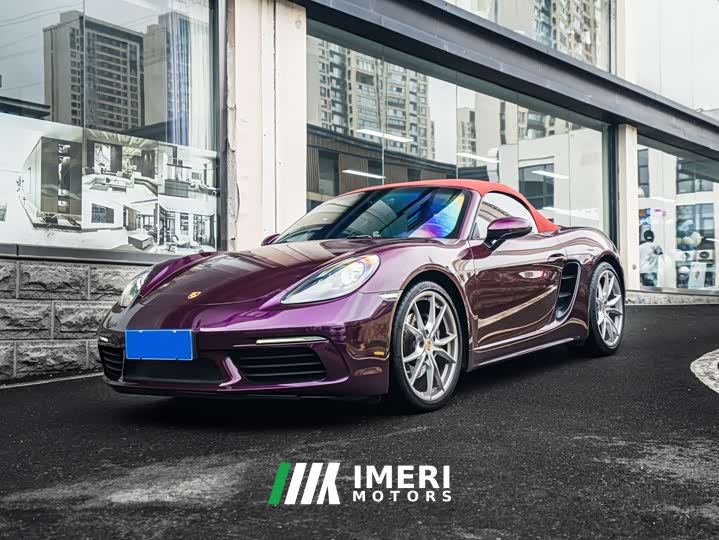 Porsche 718 Boxster 2.0T - ავტომობილი ჩინეთიდან