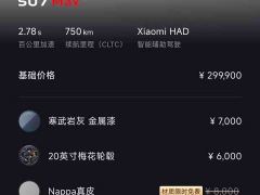 Xiaomi SU7 Quad Motor Ultra-Long Range Advanced Autonomous Driving Max - ფოტო 10