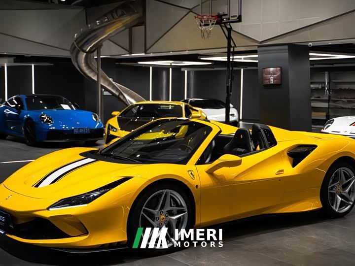 Ferrari F8 Tributo 3.9T V8 - ავტომობილი ჩინეთიდან