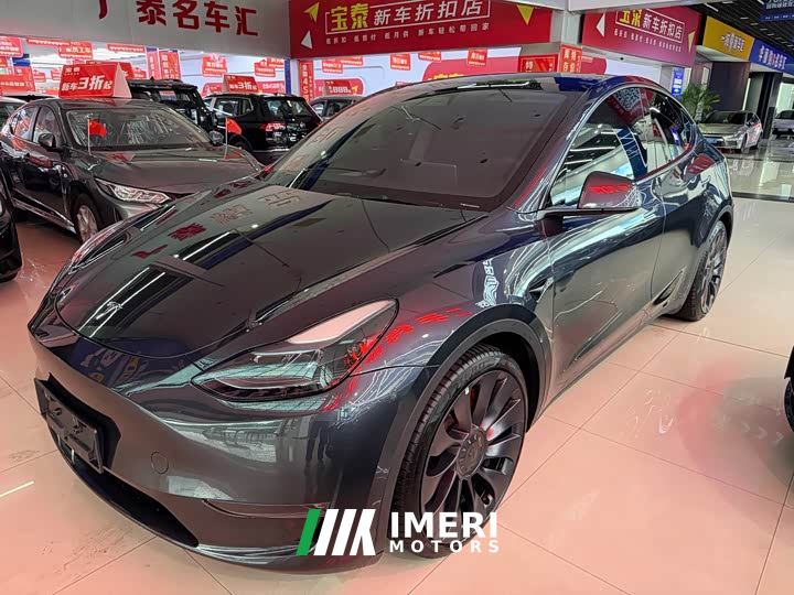 Tesla Model Y Performance - ავტომობილი ჩინეთიდან