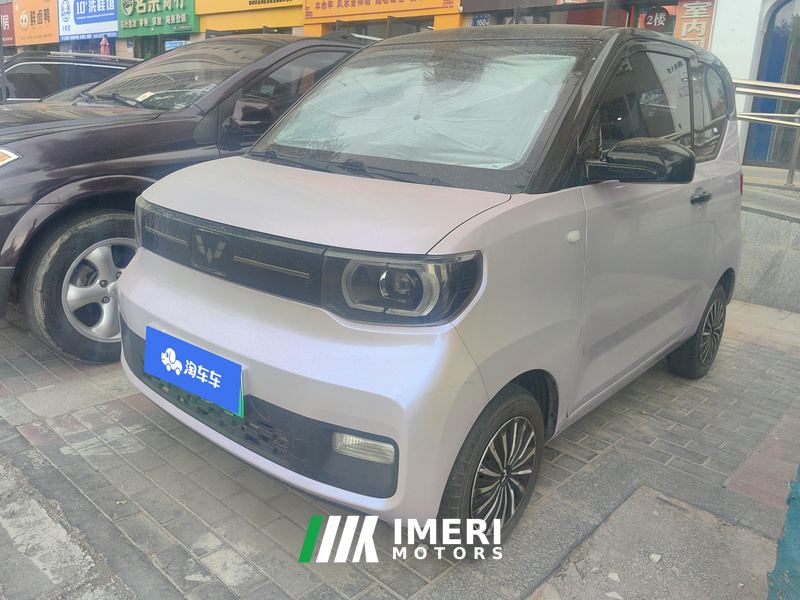 Wuling Hongguang MINIEV Macaron fashion 120KM Lithium iron phosphate - car from China