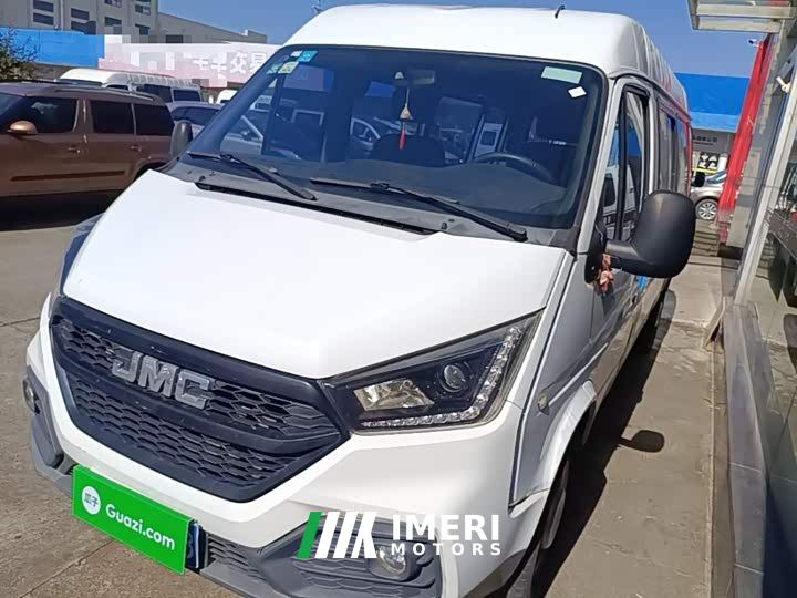 JMC Teshun Terios 2.8T Commercial Long-wheelbase Mid-roof 6-seater Rear Single Tire China VI JX493 - car from China
