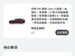 AITO Wenjie M9 Extended Range Ultra 52kWh 6-Seater with 192-Line LiDAR - фото 6