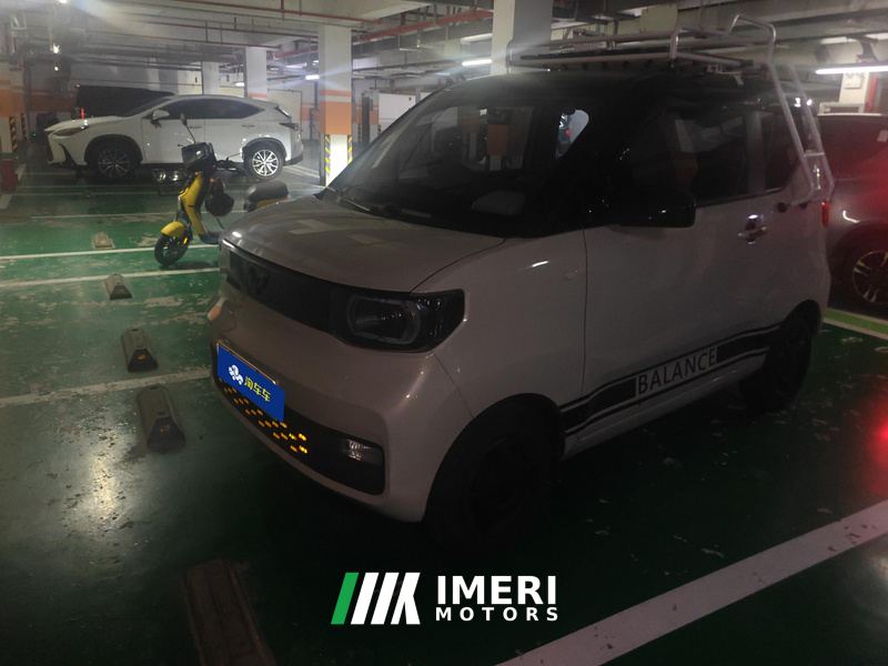 Wuling Hongguang MINIEV Macaron fashion 120KM Lithium iron phosphate - car from China