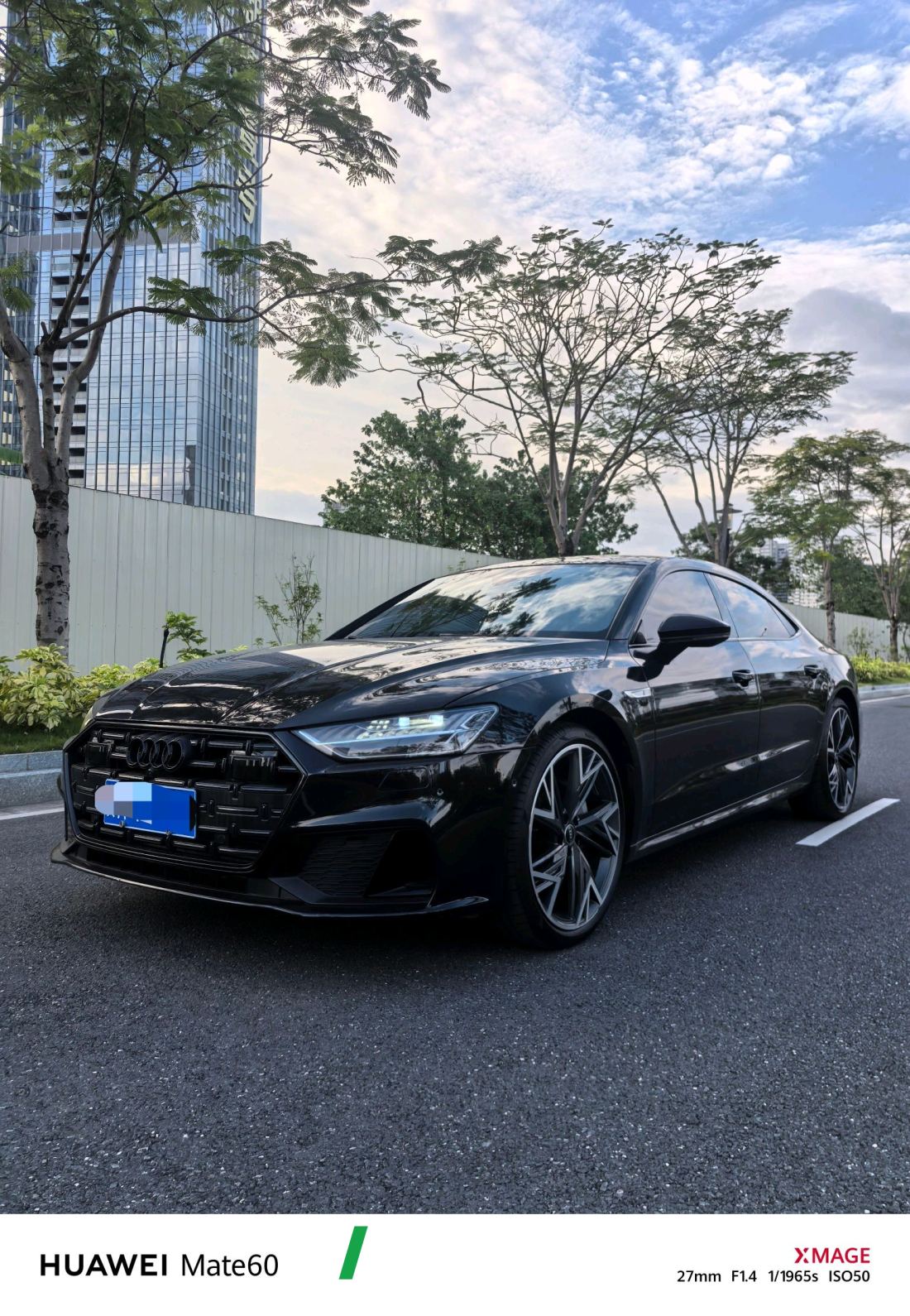 Audi A7L 45 TFSI quattro S-line Dark Knight Edition - автомобиль из Китая