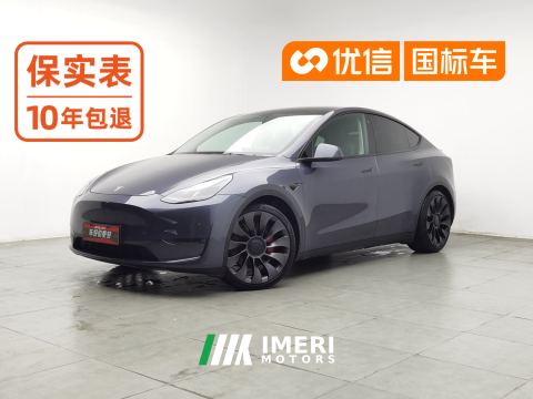 2021 Tesla Model Y 615km Performance High-Performance AWD Version - ავტომობილი ჩინეთიდან