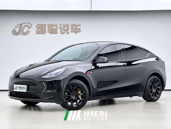 Tesla Model Y 2022 facelift, long-range all-wheel drive version