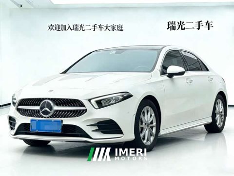 2022 Mercedes-Benz A-Class 2020 A 200 L Sport Sedan - ავტომობილი ჩინეთიდან