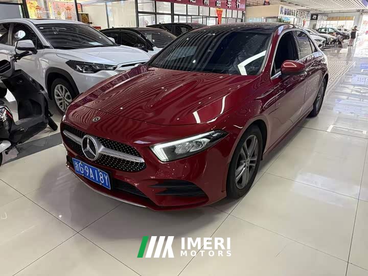 Mercedes-Benz A-Class 2022 facelift A 180 L sports sedan - ავტომობილი ჩინეთიდან