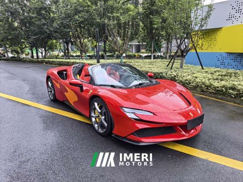 2023 Ferrari 2021 SF90 3.9T V8 Spider - ავტომობილი ჩინეთიდან
