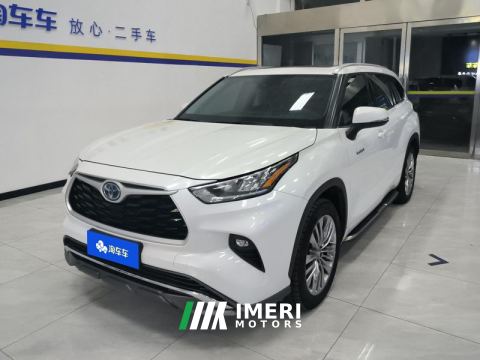 2023 Toyota Highlander Dual-Engine 2.5L 4WD Luxury Edition 7-seater - car from China