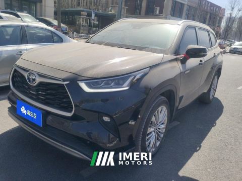 2022 Toyota Highlander Dual-Engine 2.5L 4WD Prestige Edition 7-seater - car from China