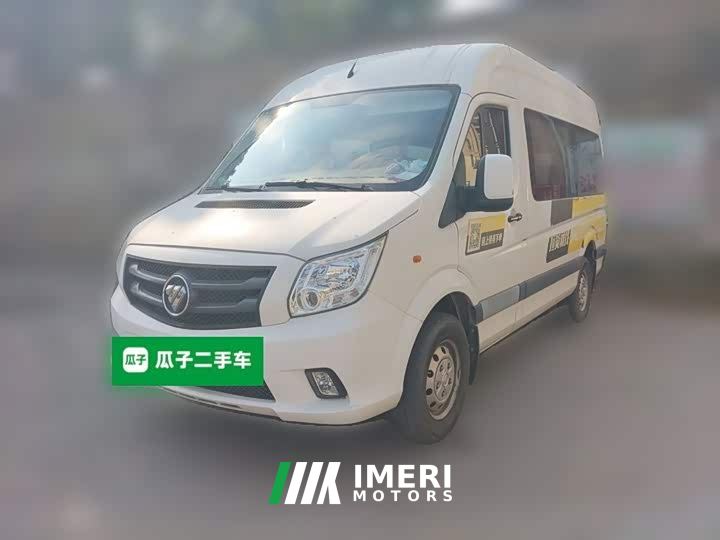 Foton Touring 2.0T Manual Tongtong Multifunctional Long Wheelbase Mid-roof Rear Single Tire 5/6/7/9 Seater 4F20TC3