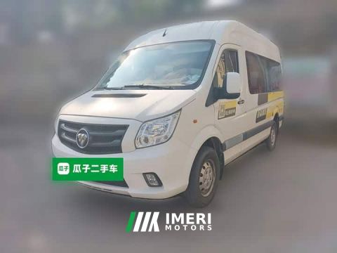 2022 Foton Touring 2.0T Manual Tongtong Multifunctional Long Wheelbase Mid-roof Rear Single Tire 5/6/7/9 Seater 4F20TC3