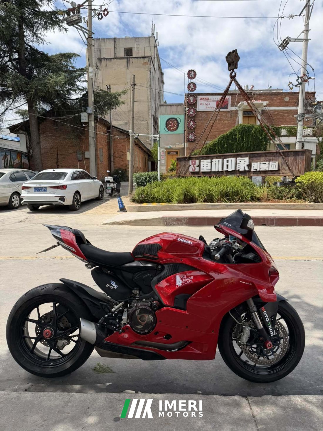 Ducati Panigale V2 955 cc - მოტოციკლი ჩინეთიდან