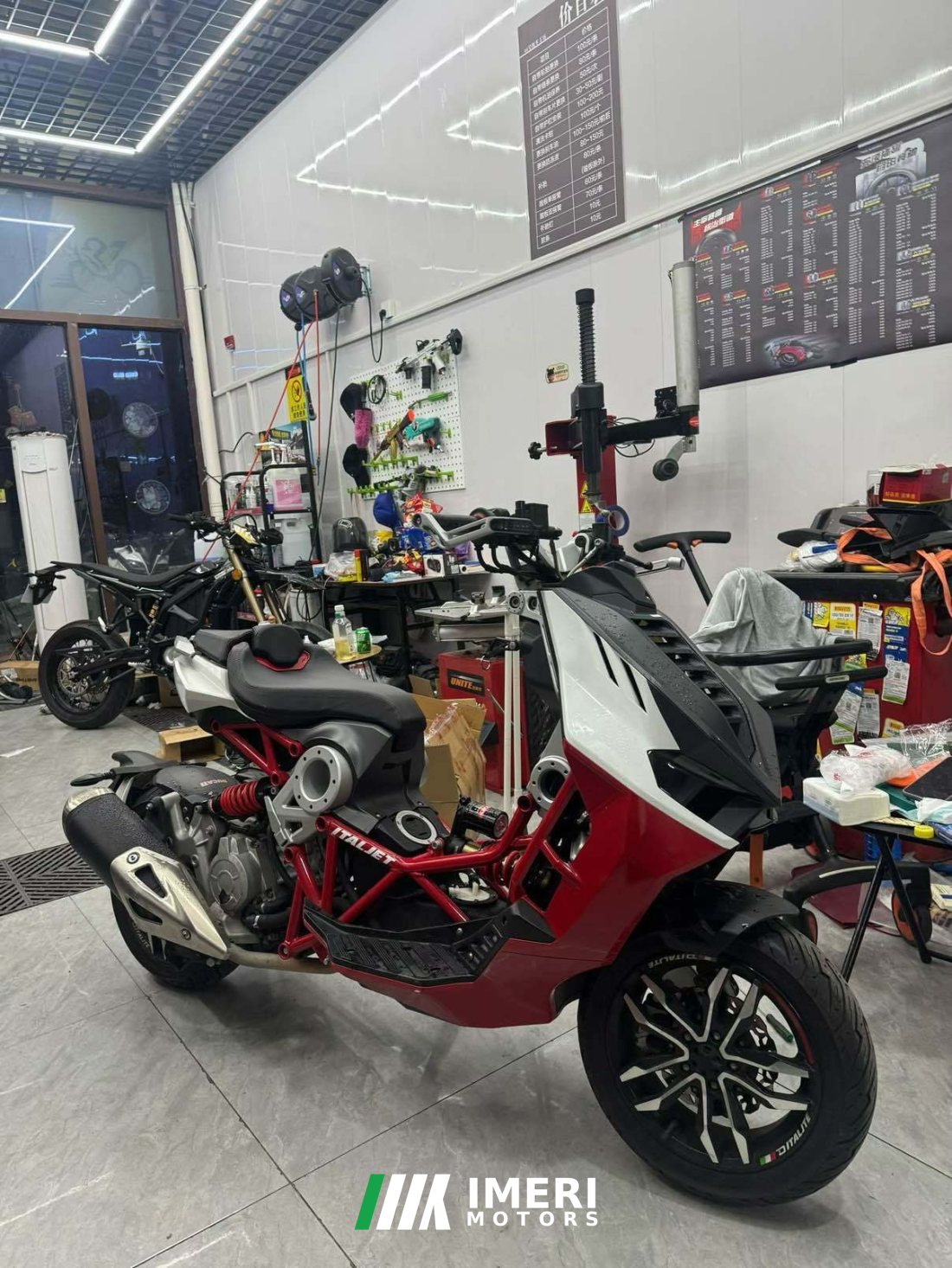 Italjet Dragster 200 - მოტოციკლი ჩინეთიდან
