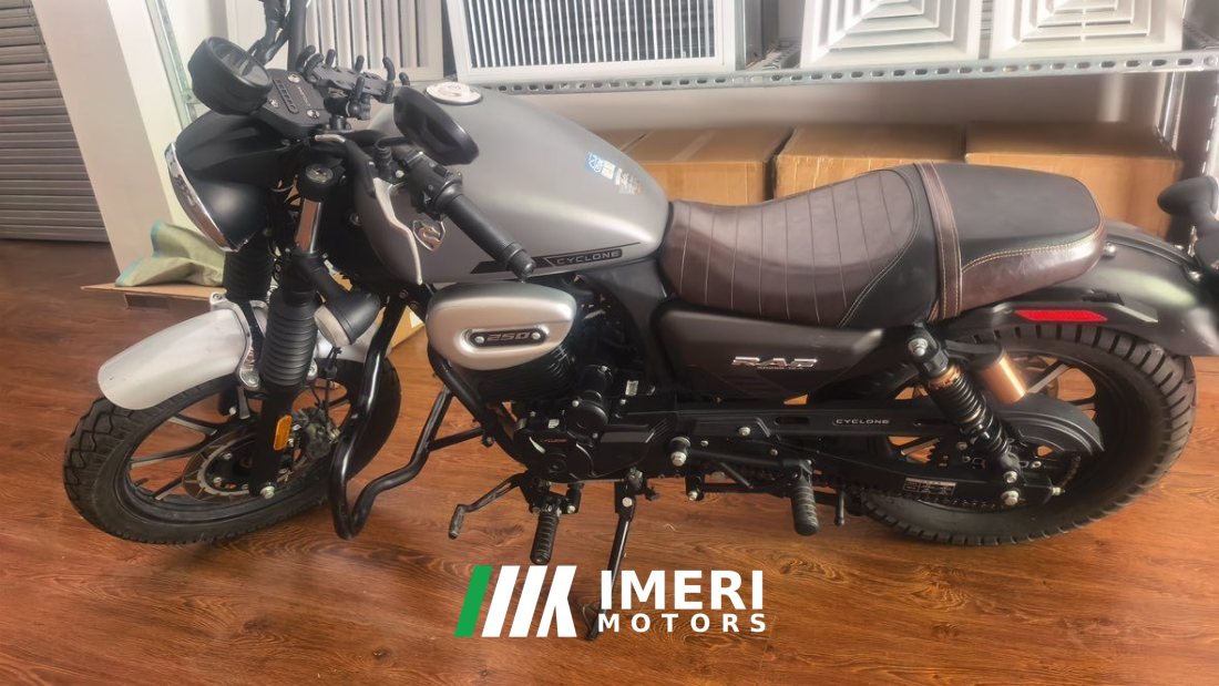Cyclone RA2 250 cc - მოტოციკლი ჩინეთიდან