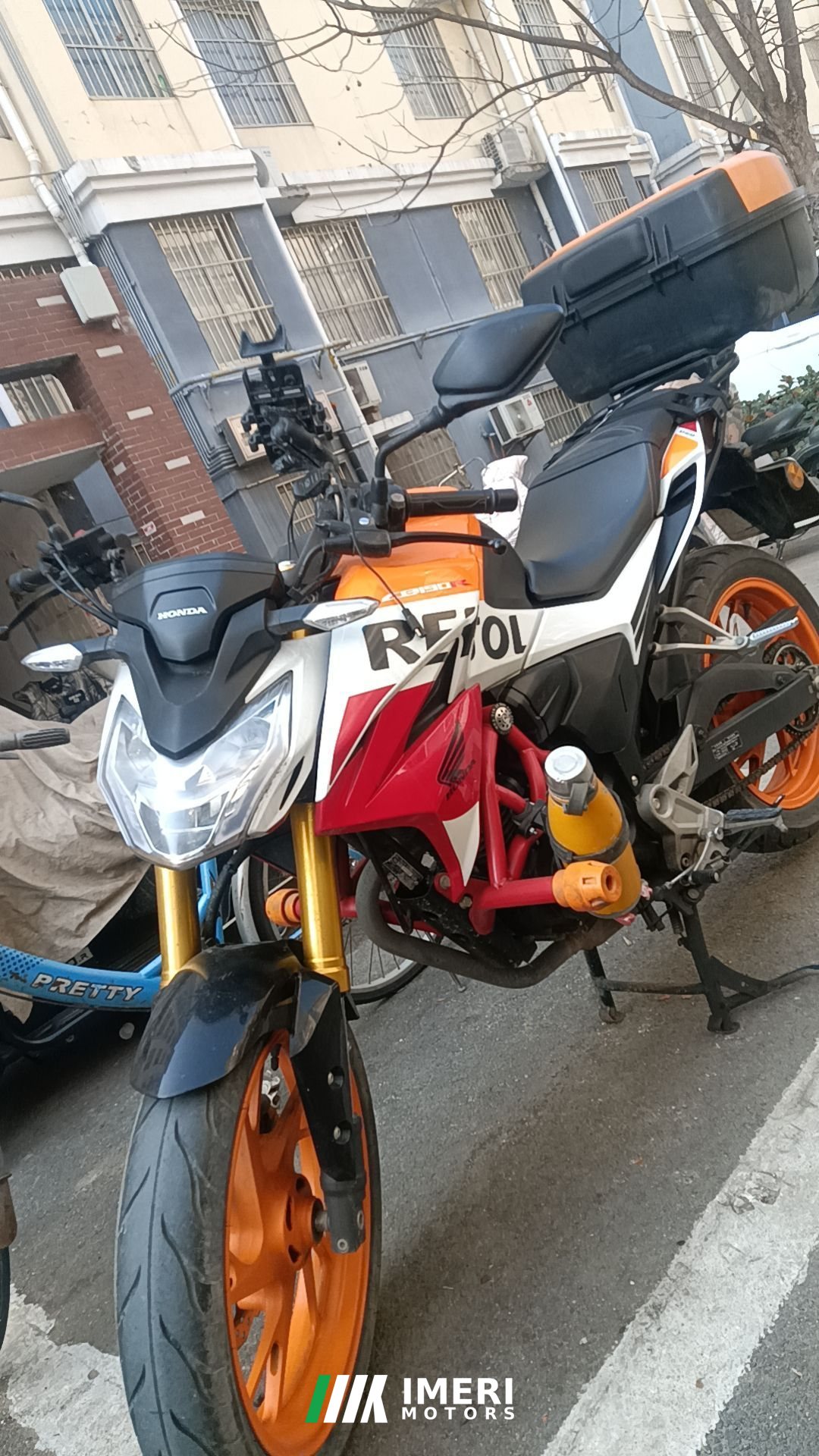 Wuyang Honda CB190R Blazing Eye - motorcycle from China