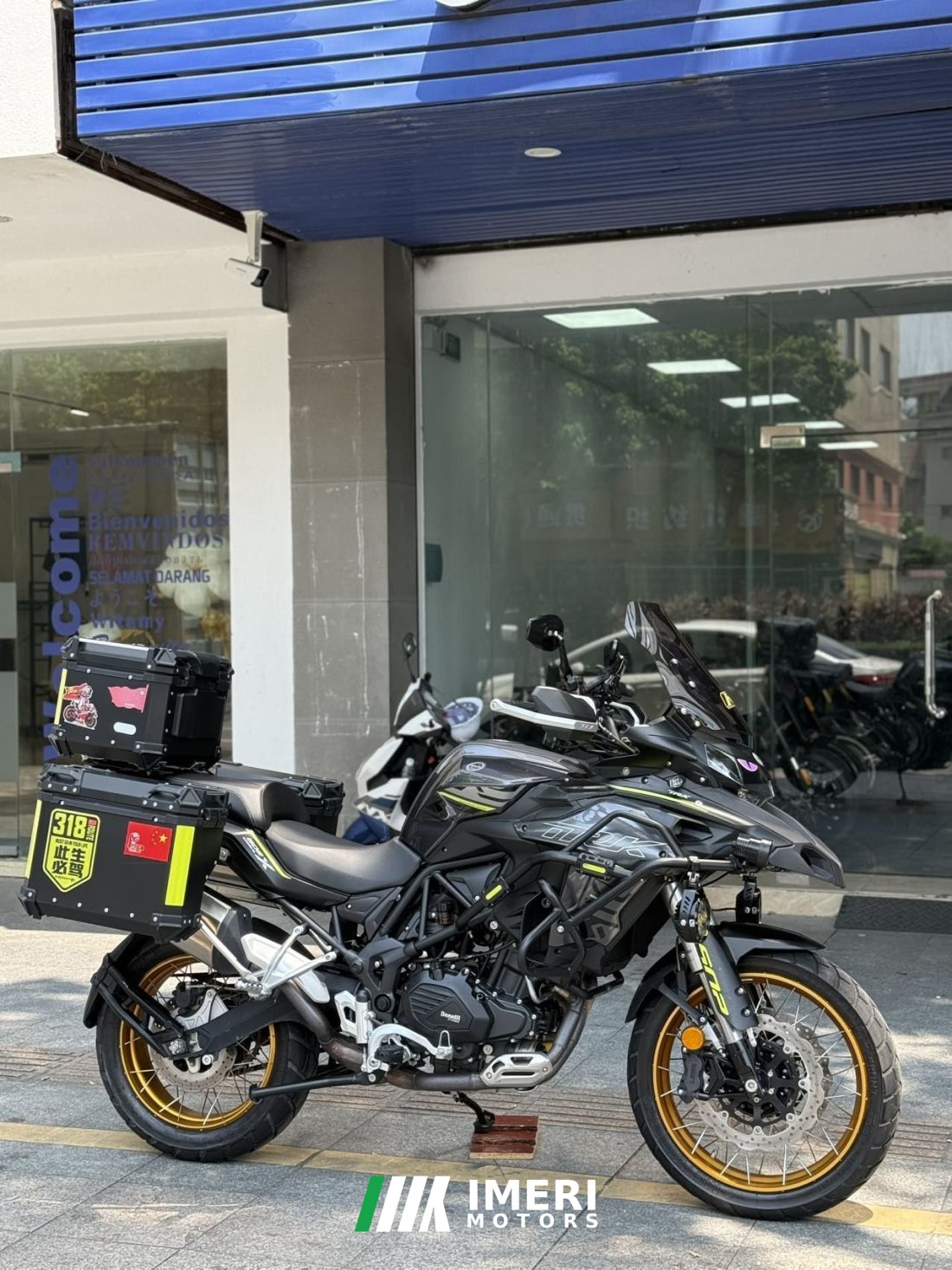 Benelli Jinpeng TRK502 500 cc - მოტოციკლი ჩინეთიდან