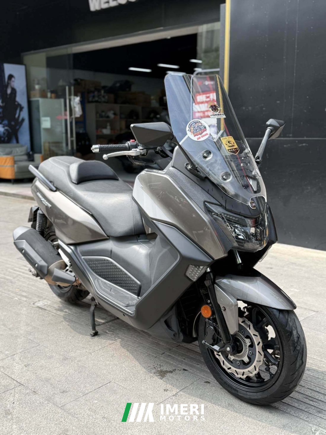 SYM MaxSym 400 - მოტოციკლი ჩინეთიდან