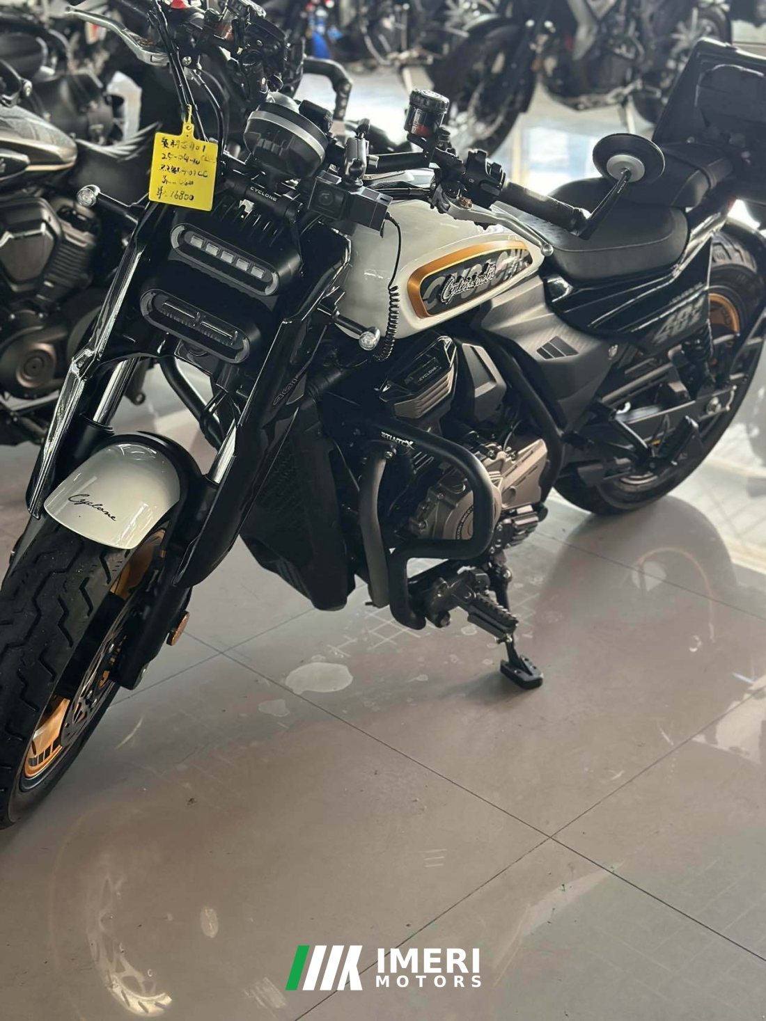 Cyclone AQS401 400 cc - მოტოციკლი ჩინეთიდან