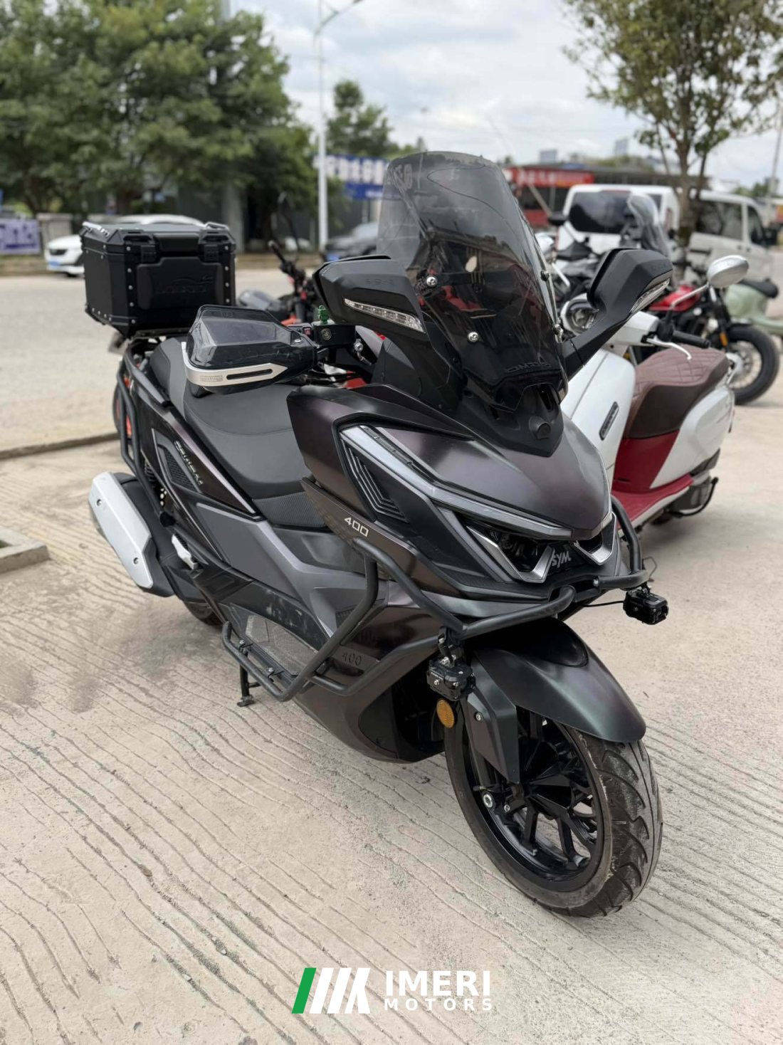 SYM Cruisym 400 - მოტოციკლი ჩინეთიდან