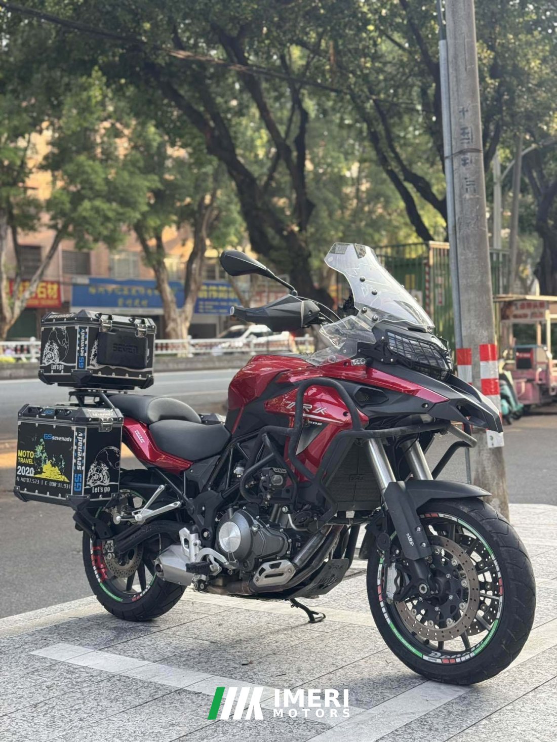 Benelli Jinpeng TRK502 500 cc - მოტოციკლი ჩინეთიდან