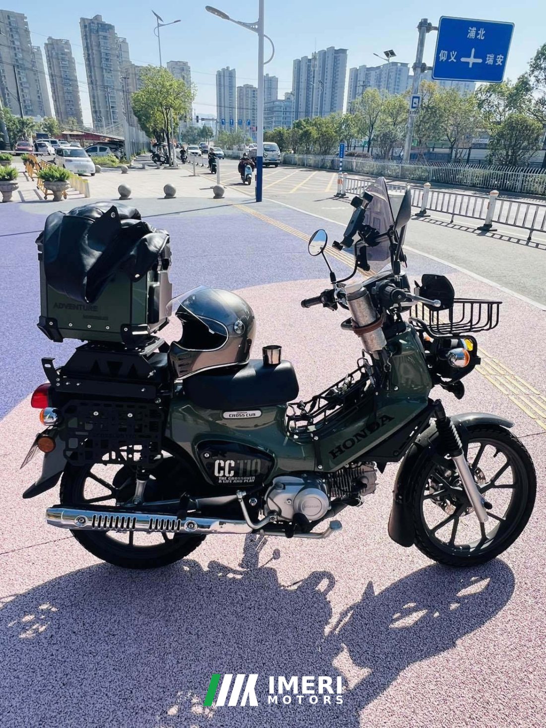 Sundiro Honda Cross Cub 110 cc - მოტოციკლი ჩინეთიდან