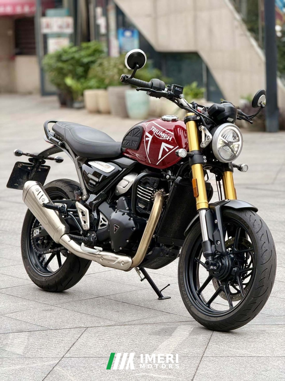 Triumph Speed 400 - мотоцикл из Китая