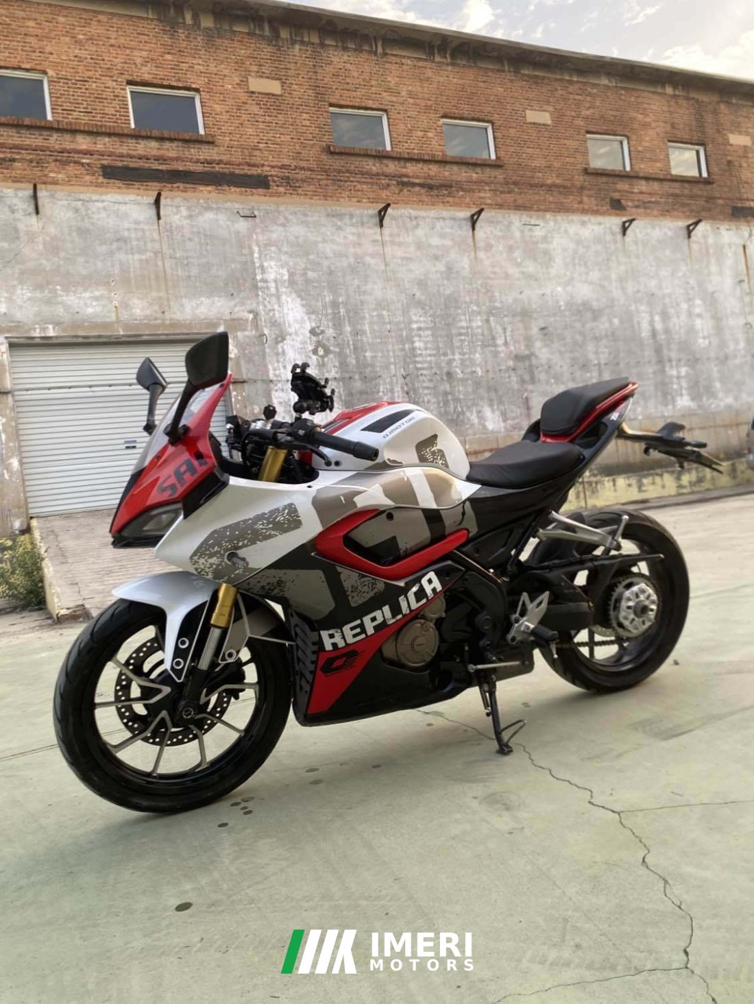 QJMOTOR SRK 250 - მოტოციკლი ჩინეთიდან
