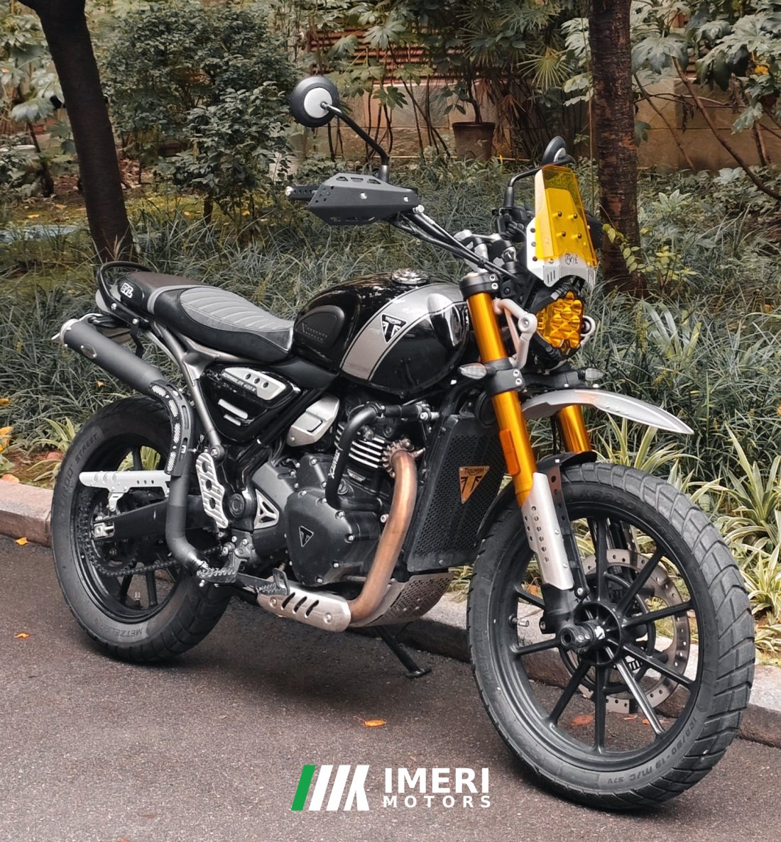 Triumph Scrambler 400 X - მოტოციკლი ჩინეთიდან
