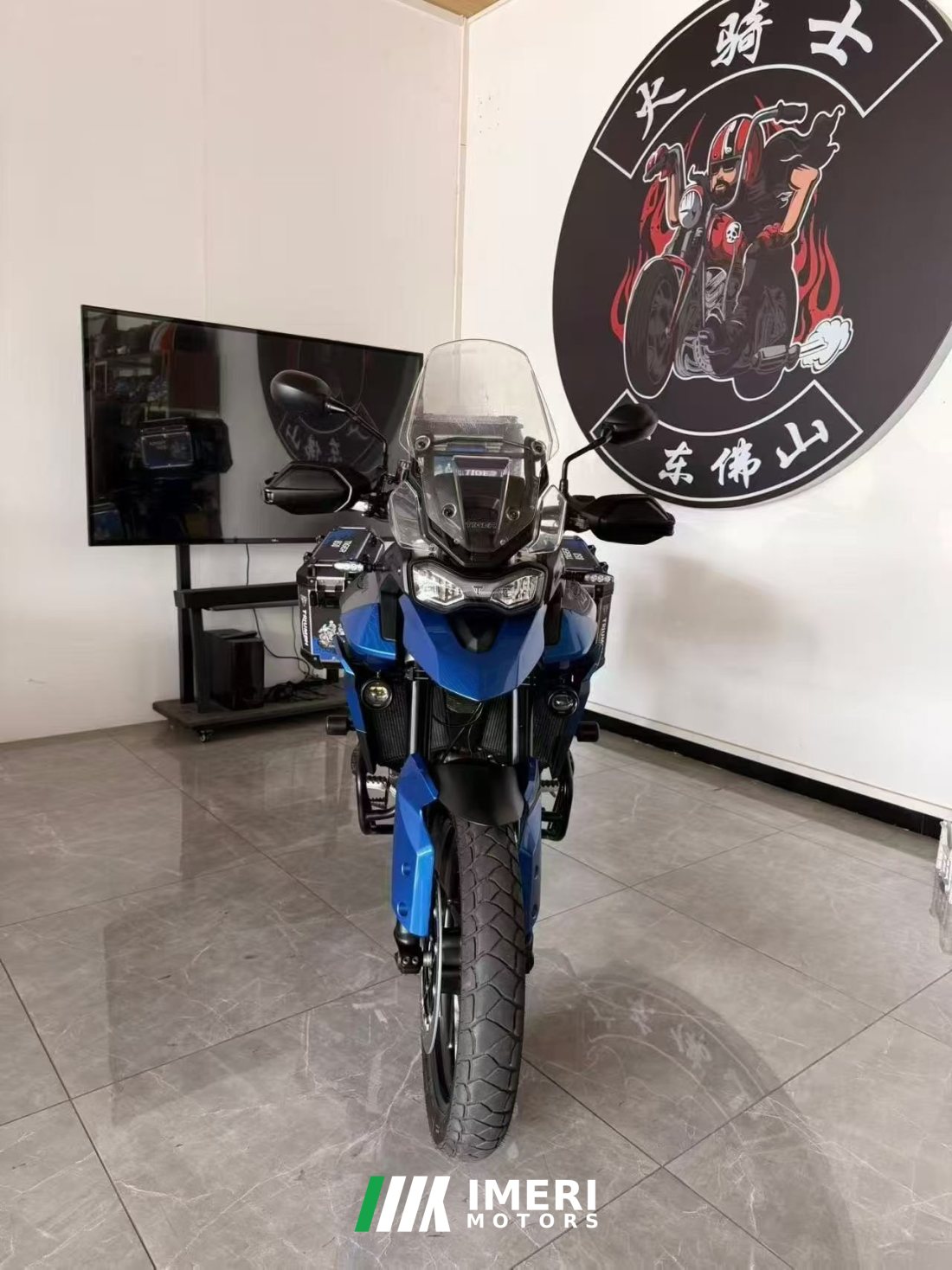 Triumph Tiger 850 900 cc - მოტოციკლი ჩინეთიდან