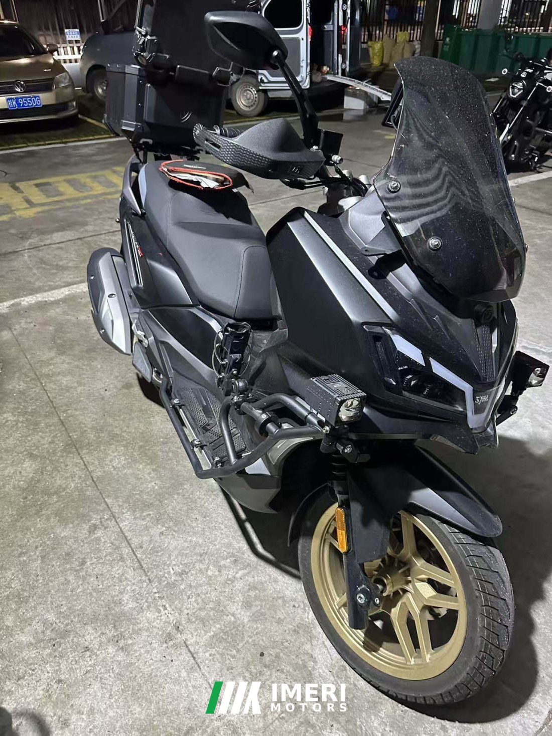 SYM Husky ADV300 - მოტოციკლი ჩინეთიდან