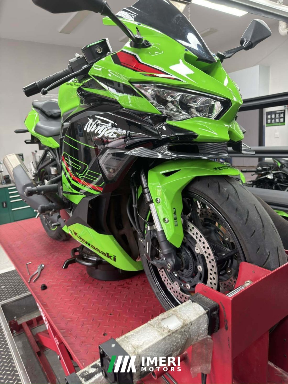 Kawasaki ZX-4R 400 cc - мотоцикл из Китая