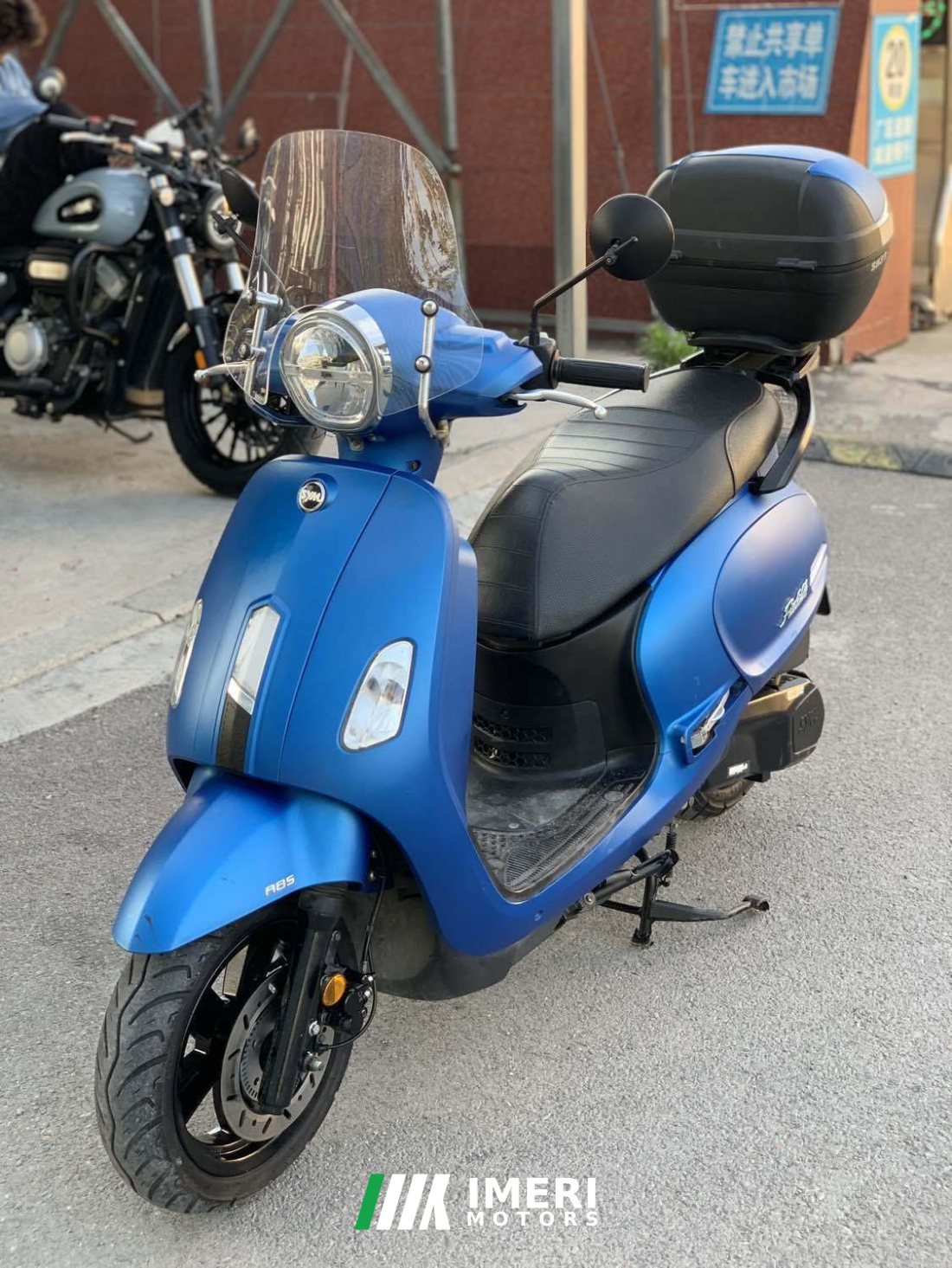 SYM Fiddle 125 cc - მოტოციკლი ჩინეთიდან