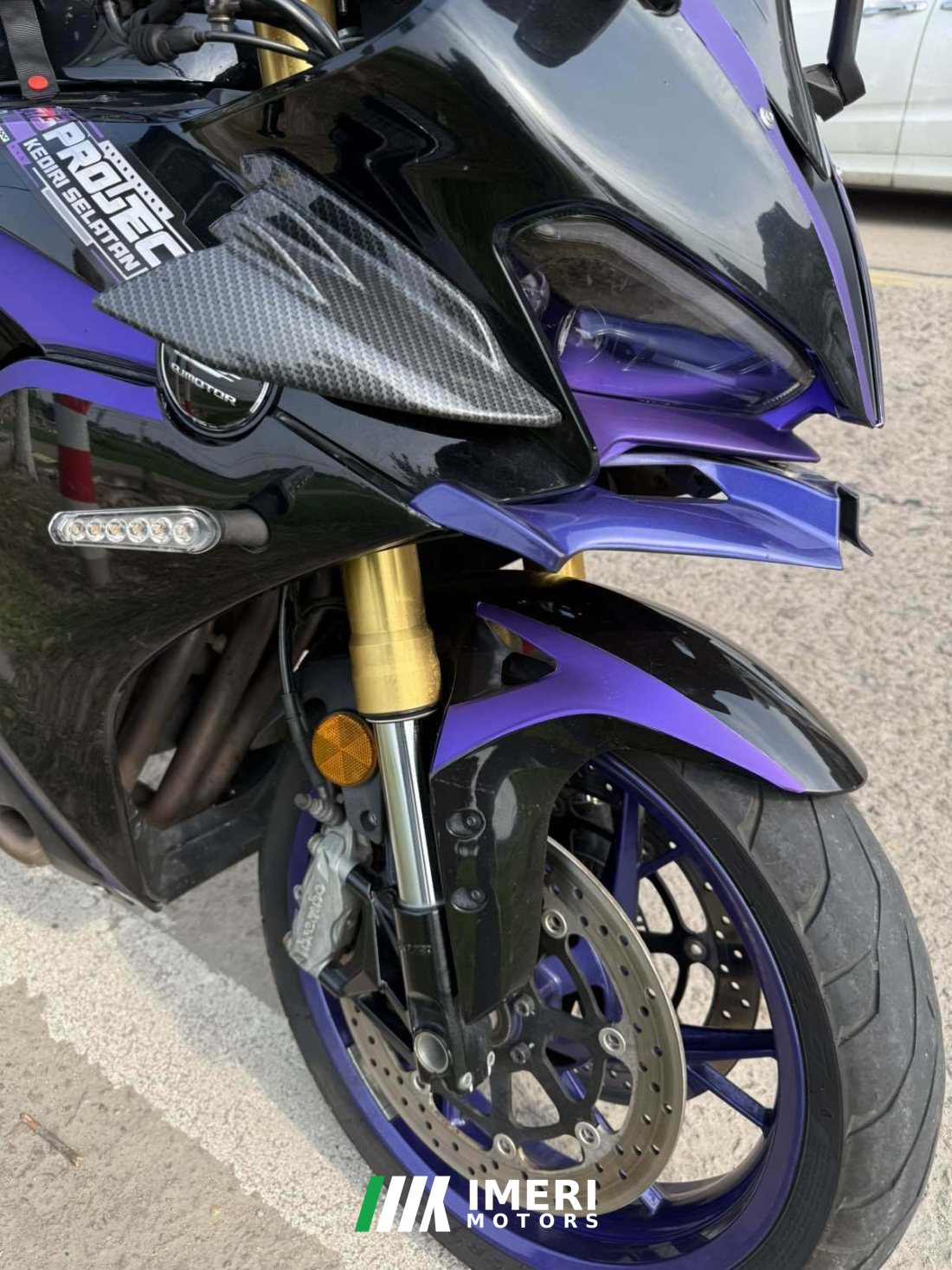 QJMOTOR Sai 600 - მოტოციკლი ჩინეთიდან