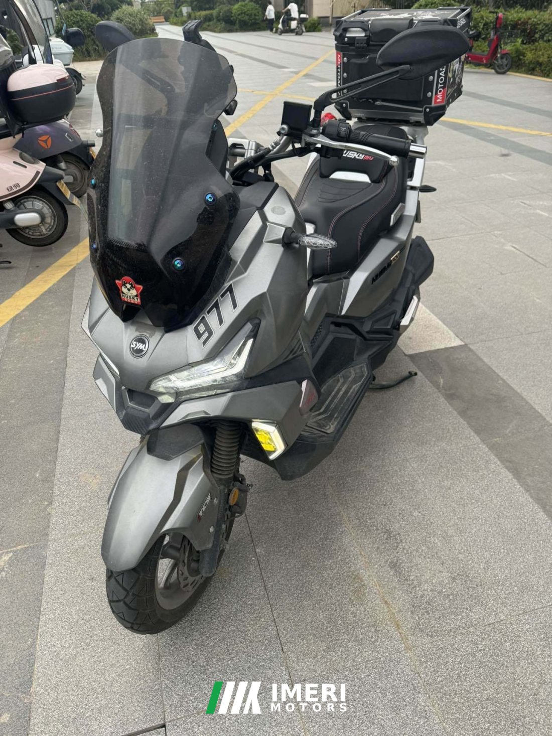 SYM Husky ADV150 - მოტოციკლი ჩინეთიდან