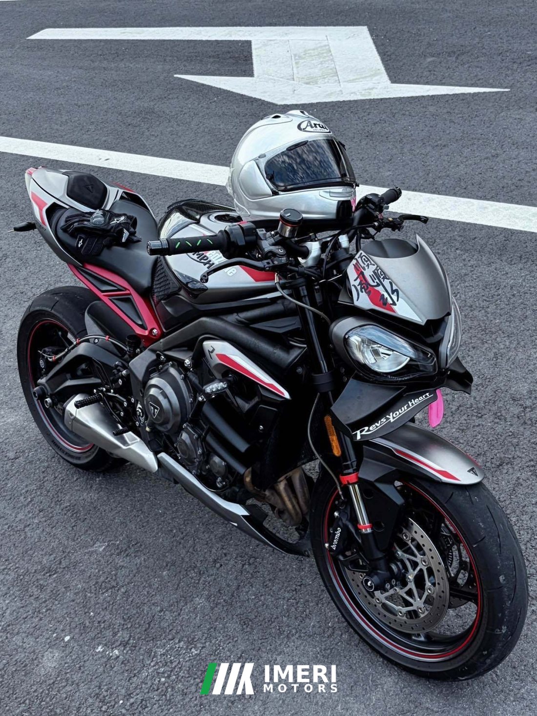 Triumph Street Triple 765 - მოტოციკლი ჩინეთიდან